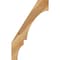 Ekena Millwork 4"W x 20"D x 32"H Balboa Rough Sawn Knee Brace, Western Red Cedar BRC04X20X32BOA00RWR - alternate 2